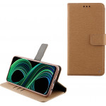 Volte-Tel ���� REALME 8 5G Allure Magnet Book Stand Clip Gold - (5205308292316)