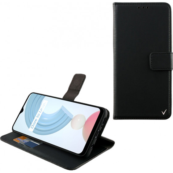Volte-Tel ���� REALME C21 Allure Magnet Book Stand Clip Black - (5205308292361)