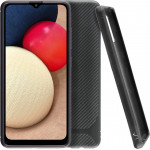 Volte-Tel ���� Samsung A02s A025 Carbon Rugged Camera Protective Black - (5205308291975)