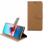 Volte-Tel ���� Xiaomi Redmi Note 10 4G/ Note 10S Allure Magnet Book Stand Clip Gold - (5205308292712)