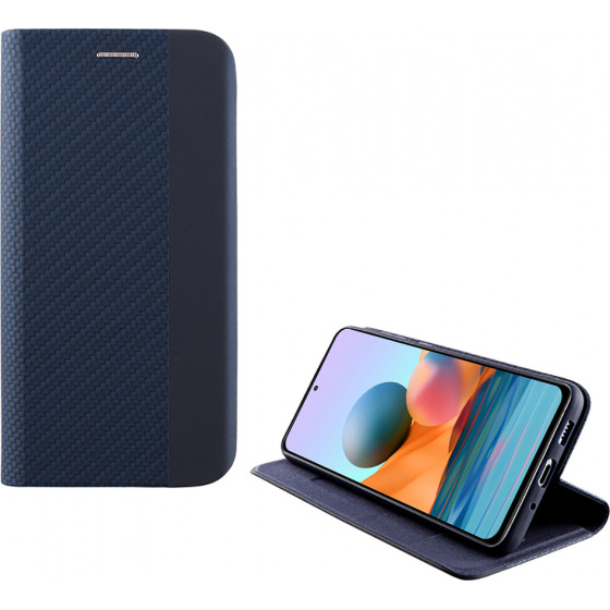 Idol 1991 ���� Xiaomi Redmi Note 10 PRO Elite Anti-rfid Book Stand Blue - (5205308292989)