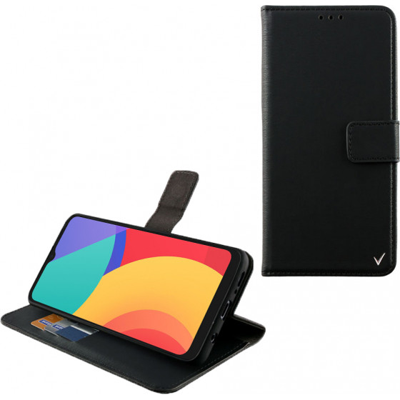 Volte-tel ���� Alcatel 1s 2021 Allure Magnet Book Stand Clip Black - (5205308292293)
