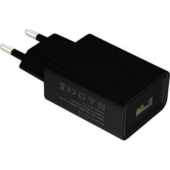 Lamtech Usb Travel Charger 2.1A Black - (LAM022155)