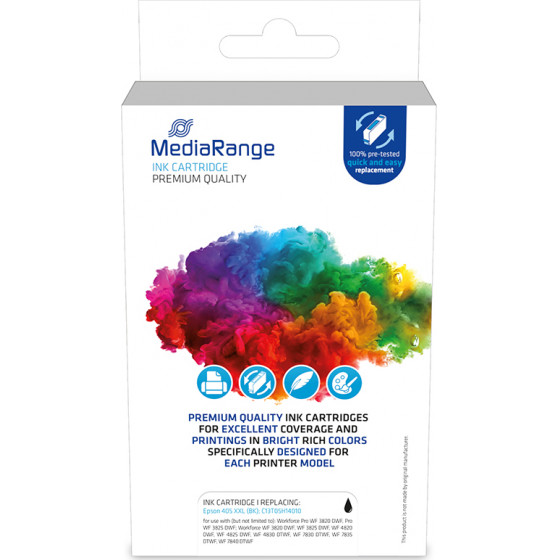 Mediarange Inkjet ������� ��� ��������� Epson Black T405XXL - (MRET405XXLBK)