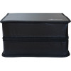 MediaRange Media storage wallet for 500 discs, synthetic leather, black - (BOX96)