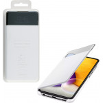 SAMSUNG ���� A72 A725 S VIEW WALLET COVER WHITE- (EF-EA725PWEGEE)
