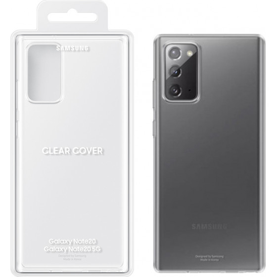 SAMSUNG ���� NOTE 20 N980 CLEAR COVER TRANSPARENT - (EF-QN980TTEGEU)