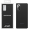 SAMSUNG ���� NOTE 20 N980 SILICONE COVER BLACK - (EF-PN980TBEGEU)
