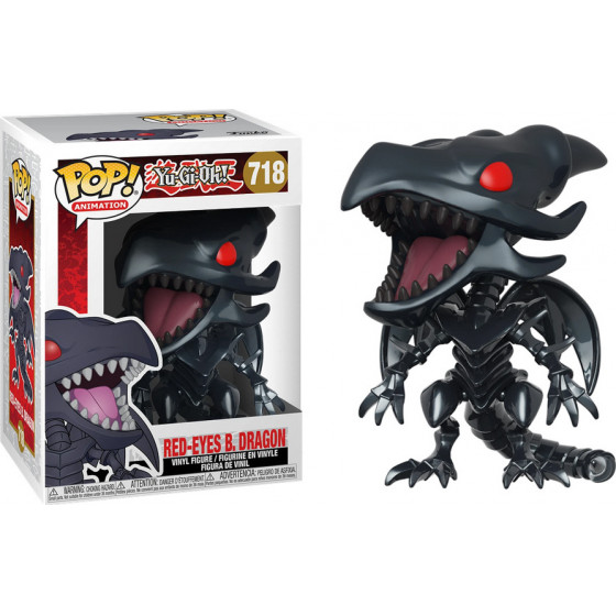 Funko POP! Animation: Yu-Gi-Oh - Red-Eyes Black Dragon #718 Vinyl Figure