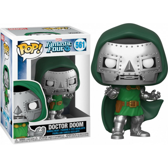 Funko POP! Marvel: Fantastic Four - Doctor Doom #561 Bobble-Head Vinyl Figure
