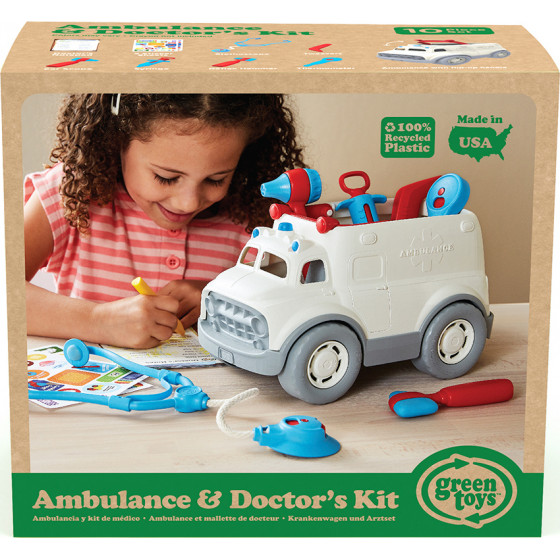 Green Toys: Ambulance DoctorS Kit (AMDK-1313)