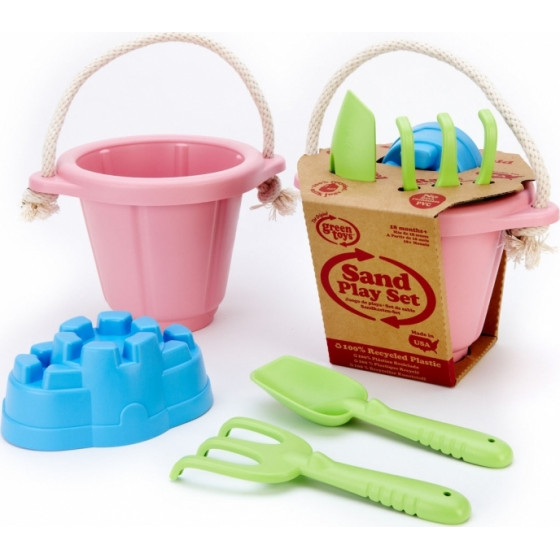 Green Toys: Sand Play Set - Pink (SNDP-1023)