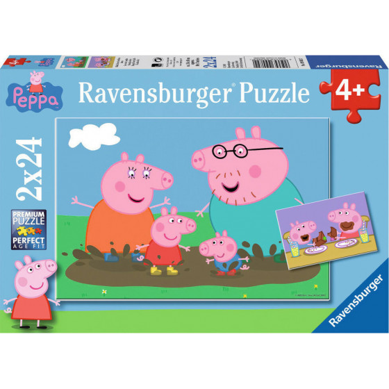 Ravensburger Puzzle: Peppa Pig (2X24pcs) (09082)
