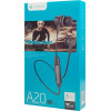 Celebrat bluetooth earphones A20 �� �������, 10mm, BT 5.0, ����� - (A20-BK)