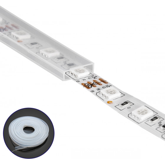 GloboStar ��������� IP68 ������ ��������� 12mm ��� ������� LED 10mm - (70903)