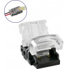 GloboStar ���������� ������������� ������ IP65 - Strip To Cable Connector ��� ����� 1 x ���������� ���������� ������� LED ������� 10mm �� 1 x ������� ����������� - (70720)
