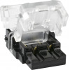 GloboStar ���������� ������������� ������ IP65 - Strip To Cable Connector ��� ����� 1 x ���������� ���������� ������� LED ������� 10mm �� 1 x ������� ����������� - (70720)
