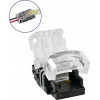 GloboStar ���������� ������������� ������ IP65 - Strip To Cable Connector ��� ����� 1 x ���������� ���������� ������� LED ������� 8mm �� 1 x ������� ����������� - (70716)
