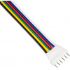 GloboStar ������� �������� Connector RGB+CCT �� 15cm ������� 6 PIN - (70744)
