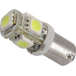 GloboStar ��������� LED Ba9s �� 5 SMD 5050 ����� ����� - (62000)