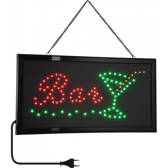 GloboStar ��������� ������� LED �������� BAR WITH COCTAIL �� ����� AC 230V �48x�25x�2cm - (75690)