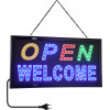GloboStar ��������� ������� LED �������� OPEN WELCOME �� ����� AC 230V �48x�25x�2cm - (75680)