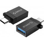 Orico ���������� USB Type-C �� USB 3.0 CBT-UT01, ������ - (CBT-UT01-BK-BP)