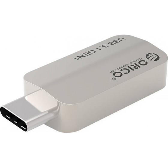 Orico ���������� USB Type-C �� USB 3.1 CTA2, 3A, ����� - (CTA2-SV)