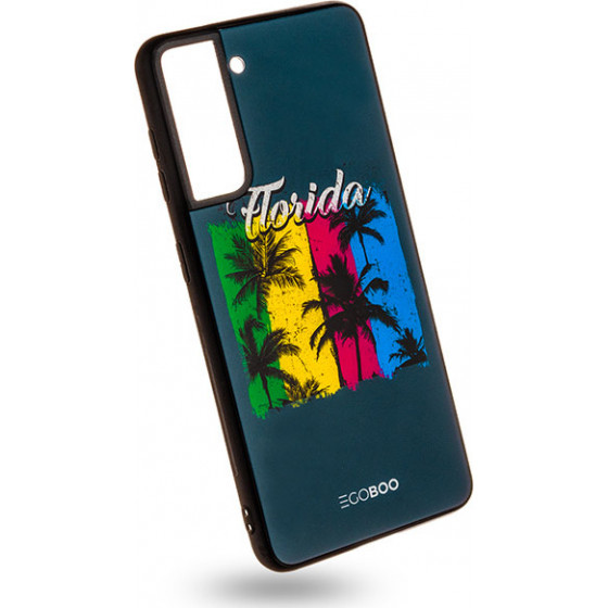 Egoboo Case Glass TPU Florida Samsung S21 - (SS21DTPUFLOR)