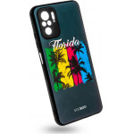 Egoboo Case Glass TPU Florida Xiaomi Redmi Note 10 - (XNOT10DTPUFLOR)
