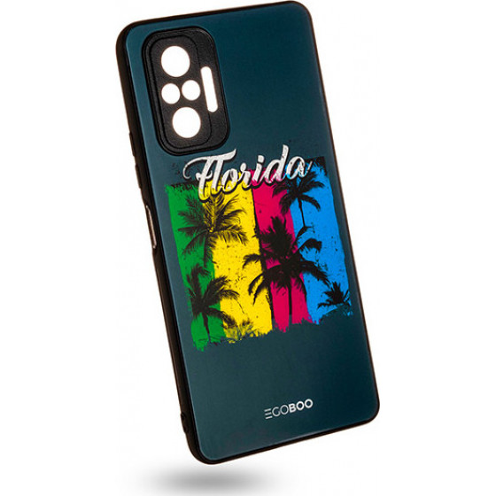 Egoboo Case Glass TPU Florida Xiaomi Redmi Note 10 Pro - (XNOT10PDTPUFLOR)