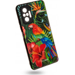 Egoboo Case Glass TPU Jungle Parrot Xiaomi Redmi Note 10 Pro - (XNOT10PDTPUJUNGP)