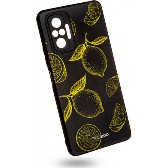 Egoboo Case Glass TPU Lemons Fluo Xiaomi Redmi Note 10 Pro - (XNOT10PDTPULEMF)