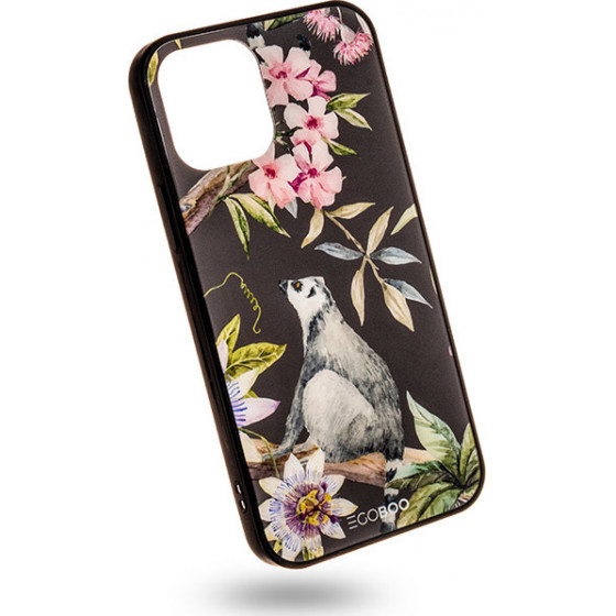 Egoboo Case Glass TPU Lemur iPhone 12/12 pro - (IP12DTPULMR)