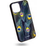 Egoboo Case Glass TPU Peacock iPhone 12/12 pro - (IP12DTPUPEAC)