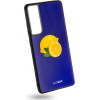 Egoboo Case Glass TPU Royal Lemons Samsung S21 - (SS21DTPUROLEM)