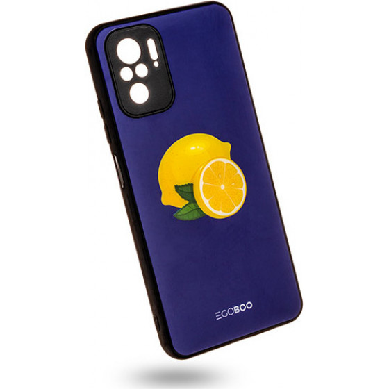 Egoboo Case Glass TPU Royal Lemons Xiaomi Redmi Note 10 - (XNOT10DTPUROLEM)