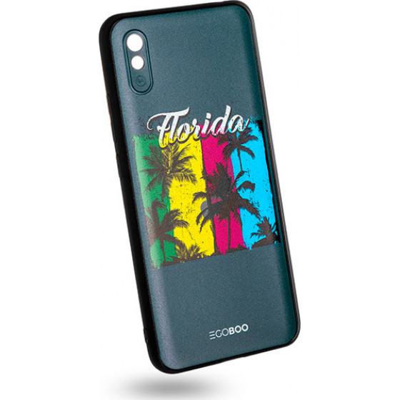 Egoboo Case Mat TPU Florida Xiaomi Redmi 9A - (X9ADTPUFLOR)