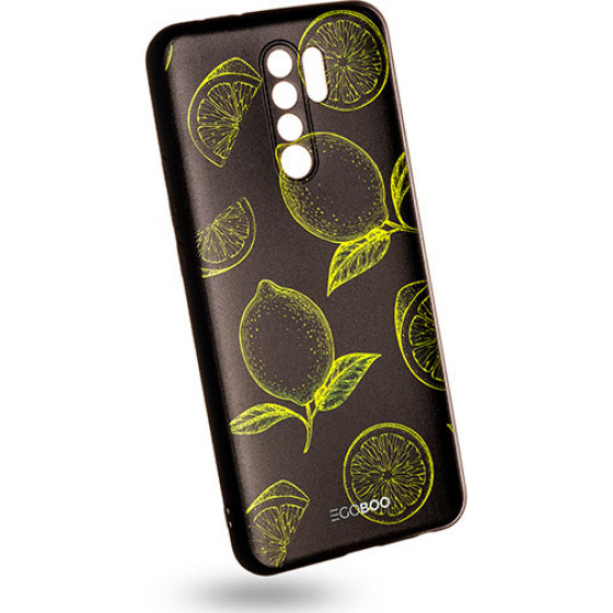 Egoboo Case Mat TPU Lemons Fluo Xiaomi Redmi 9 - (X9DTPULEMF)