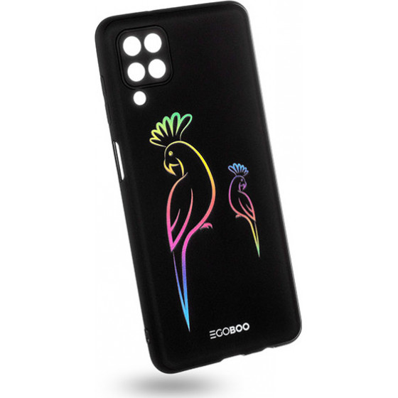 Egoboo Case Mat TPU Parrot Neon Samsung A12 - (SA12DTPUPARRN)