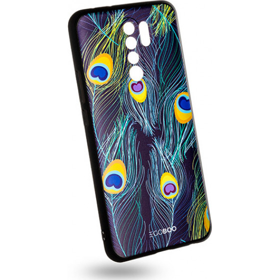 Egoboo Case Mat TPU Peacock Xiaomi Redmi 9 - (X9DTPUPEAC)