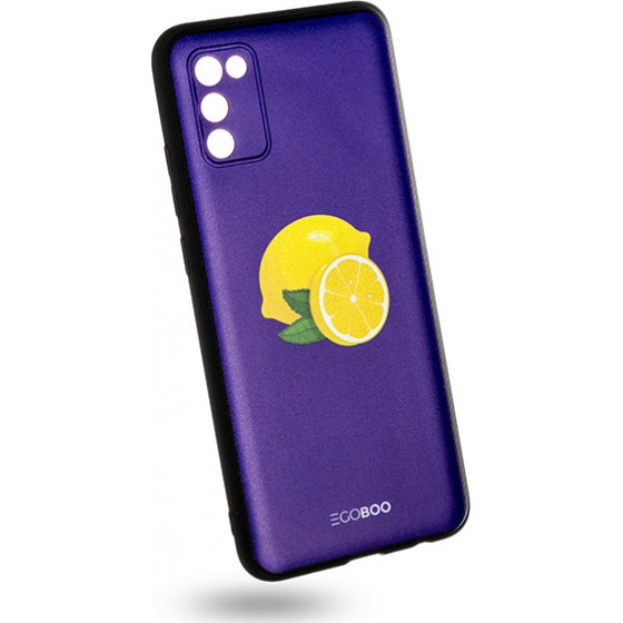 Egoboo Case Mat TPU Royal Lemons Samsung A02s - (SA02SDTPUROLEM)