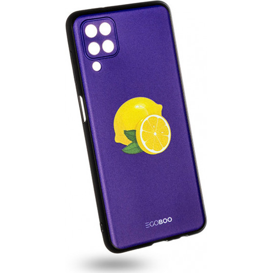 Egoboo Case Mat TPU Royal Lemons Samsung A12 - (SA12DTPUROLEM)