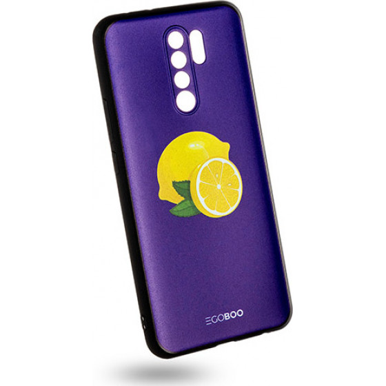 Egoboo Case Mat TPU Royal Lemons Xiaomi Redmi 9 - (X9DTPUROLEM)
