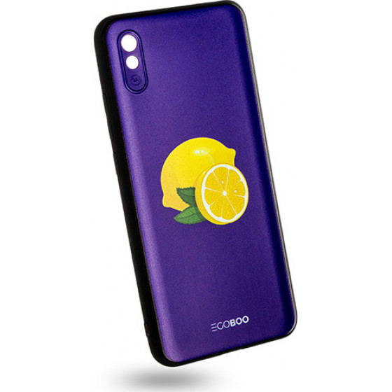 Egoboo Case Mat TPU Royal Lemons Xiaomi Redmi 9A - (X9ADTPUROLEM)