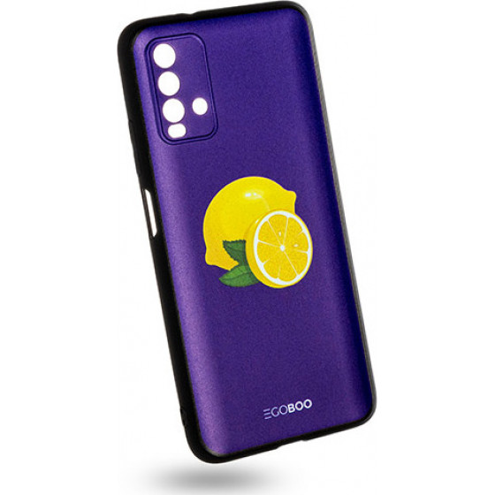 Egoboo Case Mat TPU Royal Lemons Xiaomi Redmi 9T - (X9TDTPUROLEM)