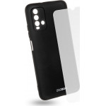Egoboo Tempered Glass + Case Rubber TPU Black Xiaomi Redmi 9T - (X9TTPUBLKGL)
