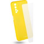 Egoboo Tempered Glass + Case Rubber TPU Lime Realme 7 - (R7TPULIMEGL)