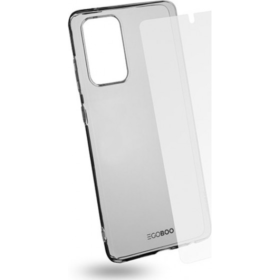 Egoboo Tempered Glass + Case TPU Transparent Samsung A72 - (SA72TPUTRANGL)