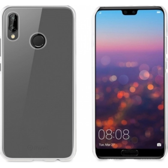 Muvit Tpu Crystal Huawei P20 Lite Trans Backcover - (MUCRY0202)